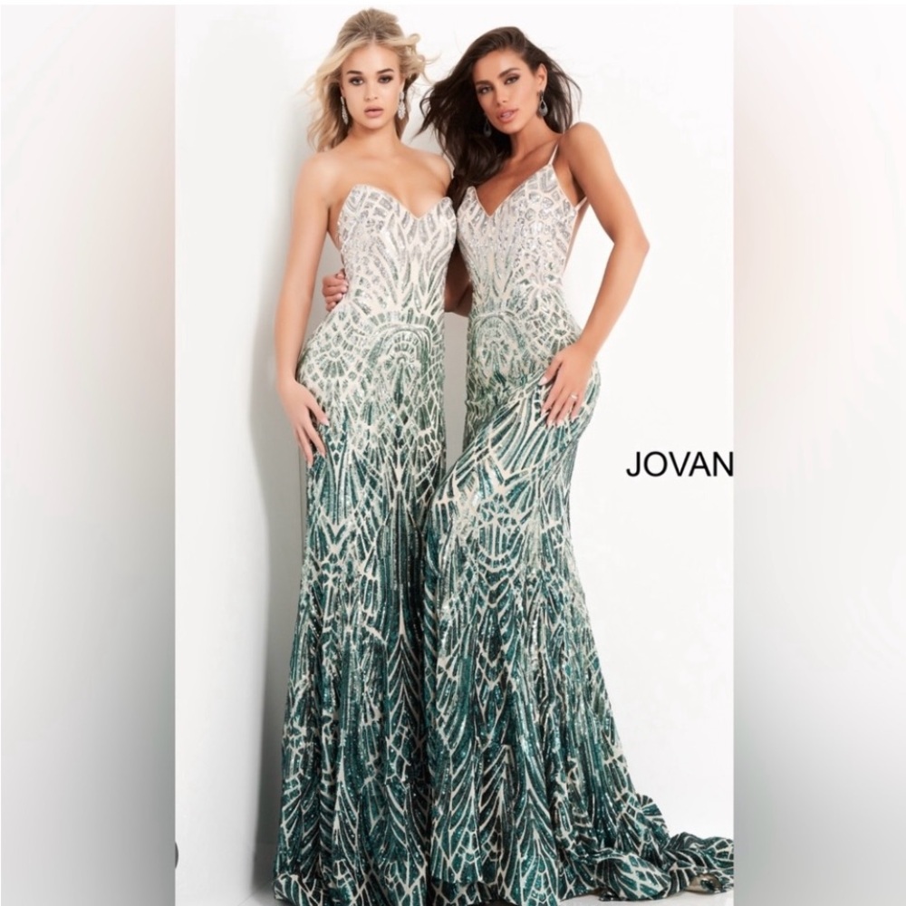 Stunning Jovani ombré prom/ball dress